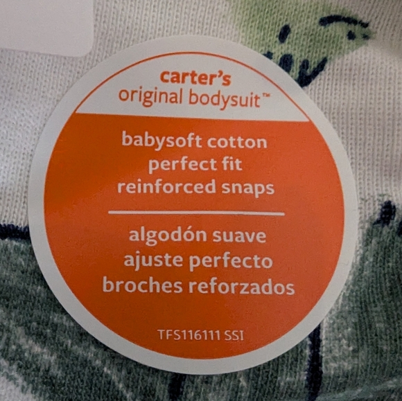 Onesies Dinosaur Print 2 Sets Of 3 - Picture 7 of 10